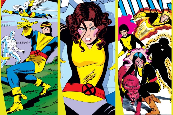 X-Men by Dan Adkins / Kitty Pryde by Paul Smith / New Mutants by Bob McLeod