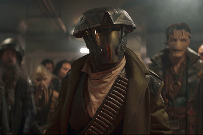 Pirates in Lucasfilm’s STAR WARS: SKELETON CREW, exclusively on Disney+. Photo courtesy of Lucasfilm. ©2024 Lucasfilm Ltd. & TM. All Rights Reserved.