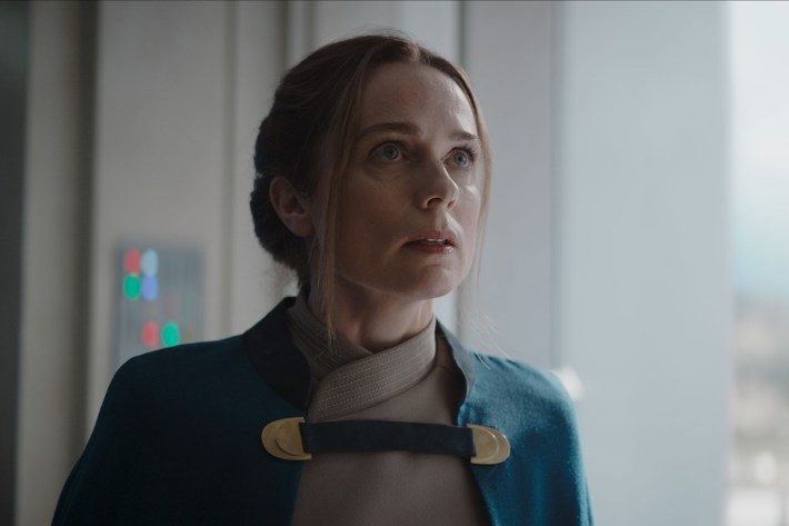 Fara (Kerry Condon) in Lucasfilm’s STAR WARS: SKELETON CREW, exclusively on Disney+. Photo courtesy of Lucasfilm. ©2024 Lucasfilm Ltd. & TM. All Rights Reserved.