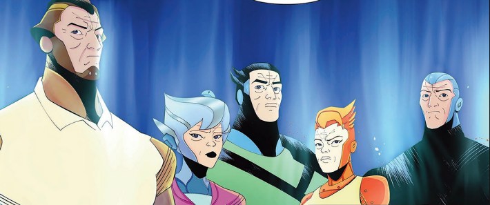 SilverHawks cast