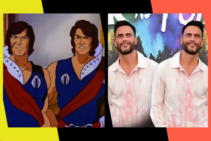 Cheyenne Jackson as Tomax and Xamot