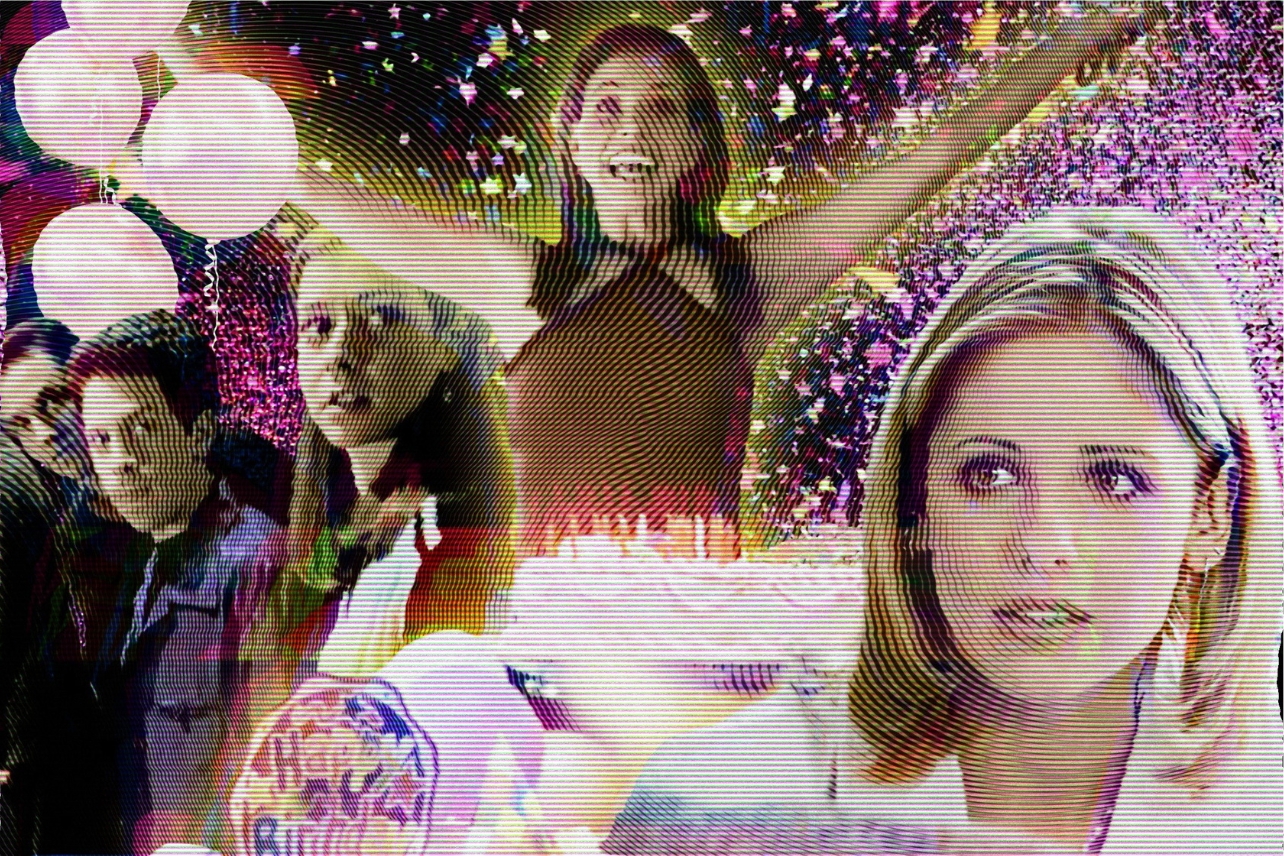 Buffy cast in celebration mode