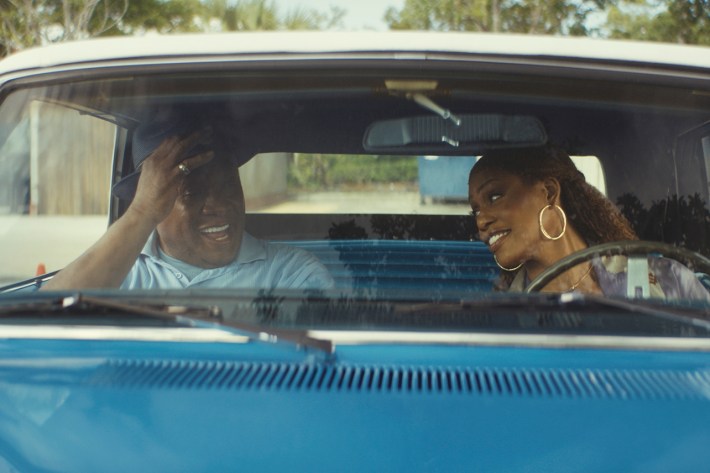Henry (George Wallace), Desiree (Laverne Cox) in CLEAN SLATE