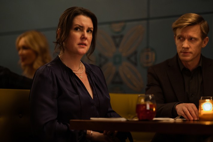 Melanie Lynskey as Shauna and Warren Kole as Jeff Sadecki