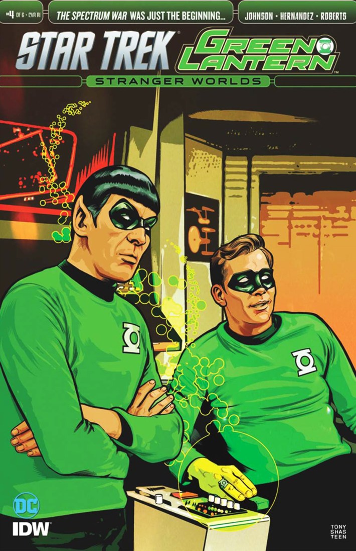 Star Trek Green Lantern Stranger Worlds