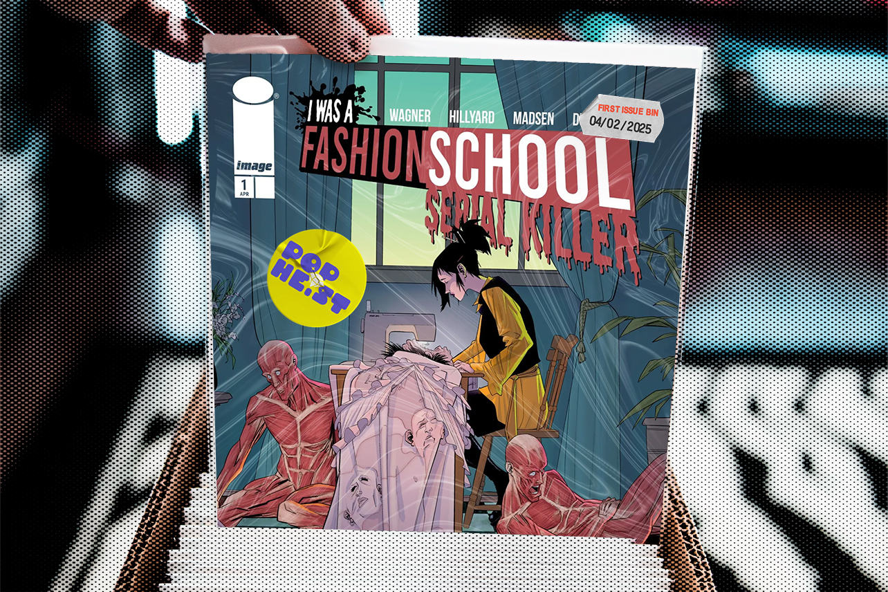 Longbox with Fashion School Serial Killer in it