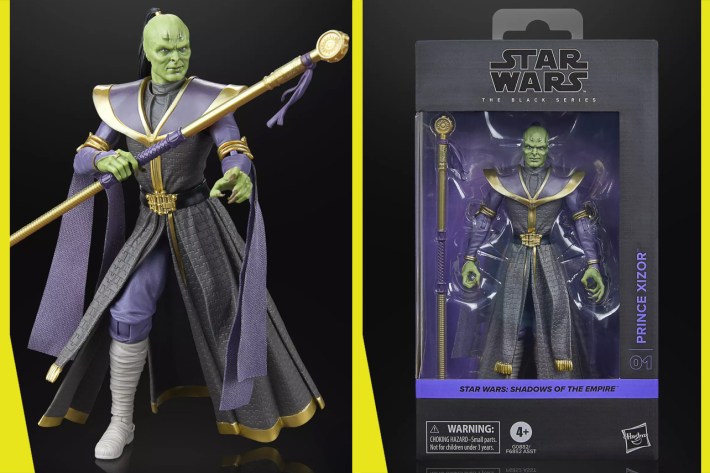 Xizor out of and in box