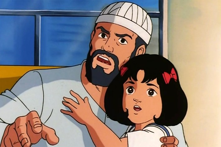 Shipwreck and daughter