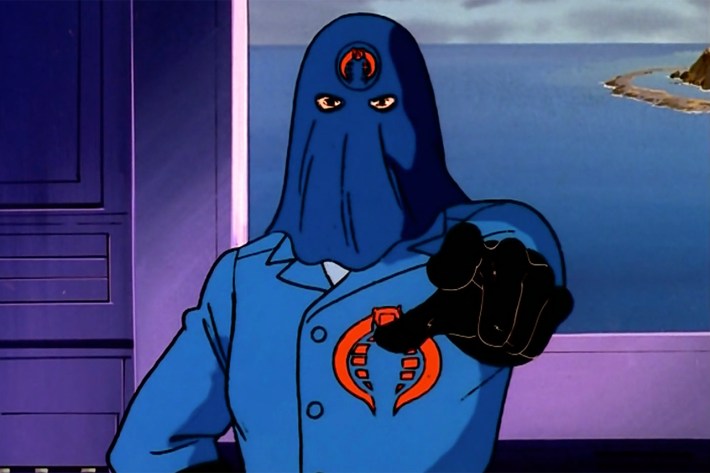 Cobra Commander pointing