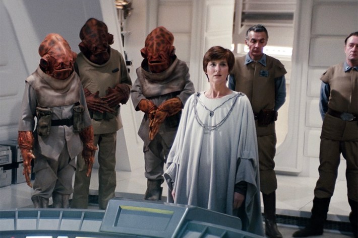 Mon Mothma giving speech in ROTJ