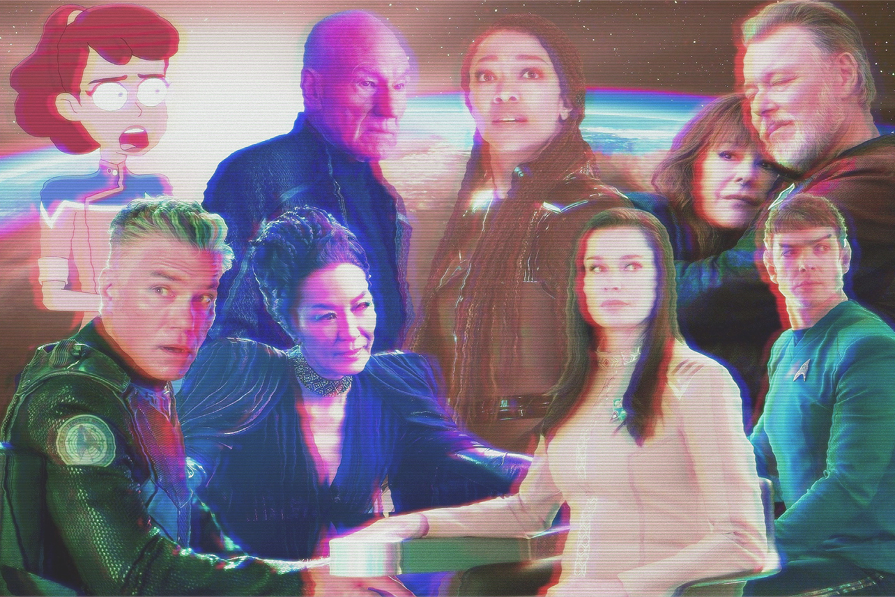 Star Trek collage