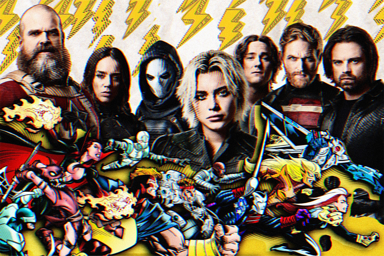 Thunderbolts movie cast and comic cast