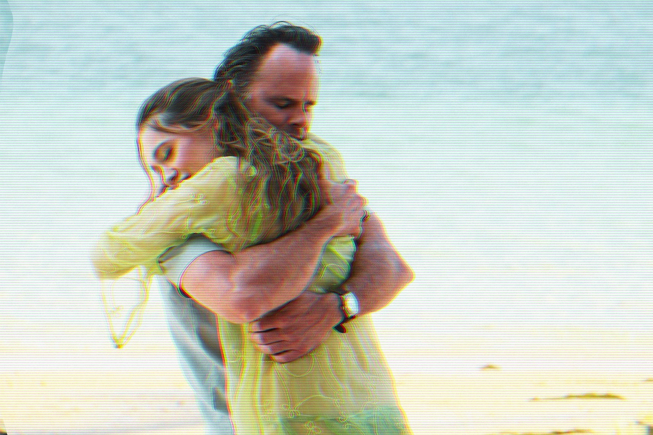 Walton Goggins and Aimee Lou Wood