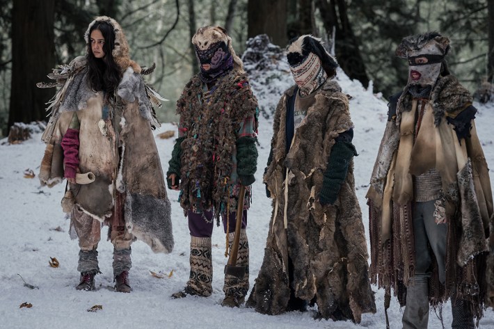 Courtney Eaton as Teen Lottie, Jasmin Savoy Brown as Teen Taissa, Liv Hewson as Teen Van and Anisa Harris as Teen Robin