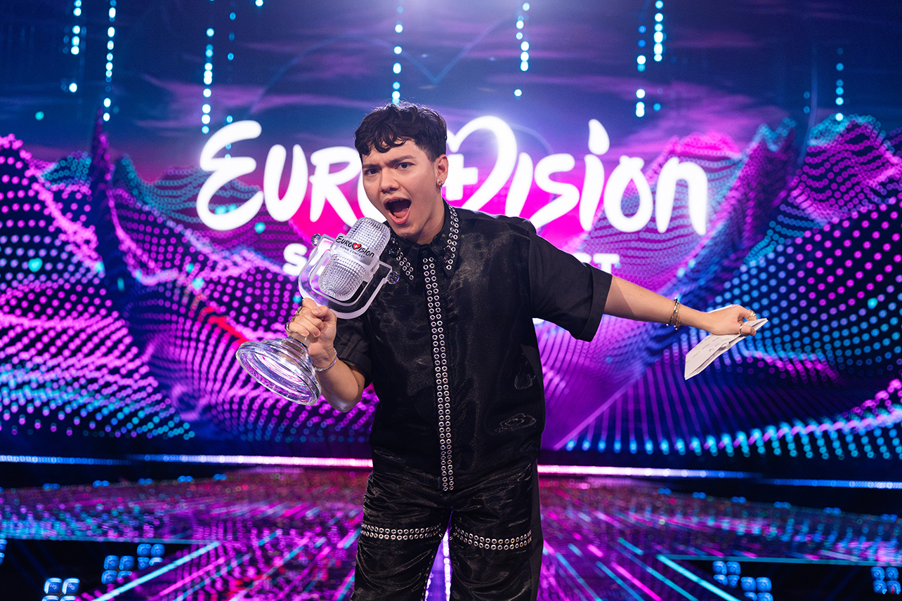 Austria wins the 69th Eurovision Song Contest with the song Wasted Love by JJ