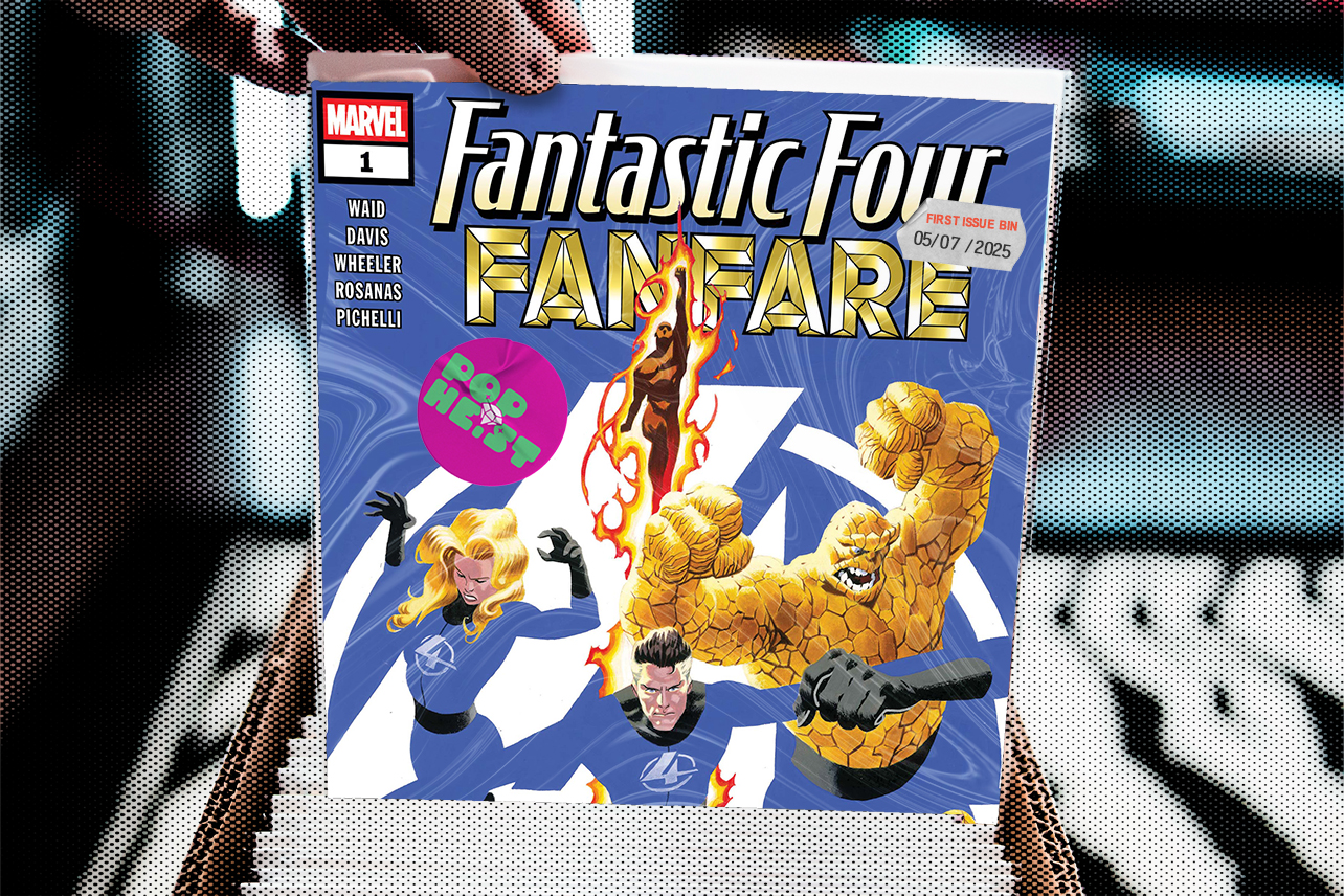 Fantastic Four Fanfare #1 comic in bin