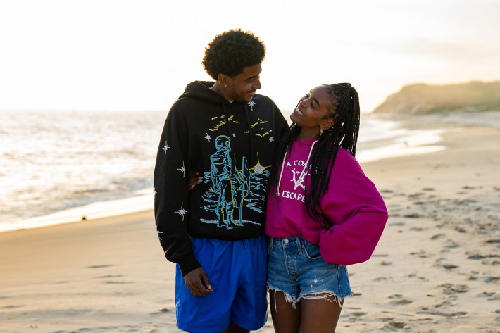 Michael Cooper Jr. as Justin Edwards and Lovie Simone as Keisha Clark