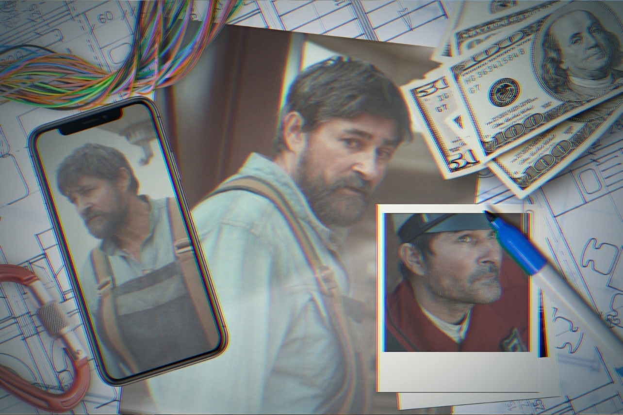photos of Brasso on a heist prep table