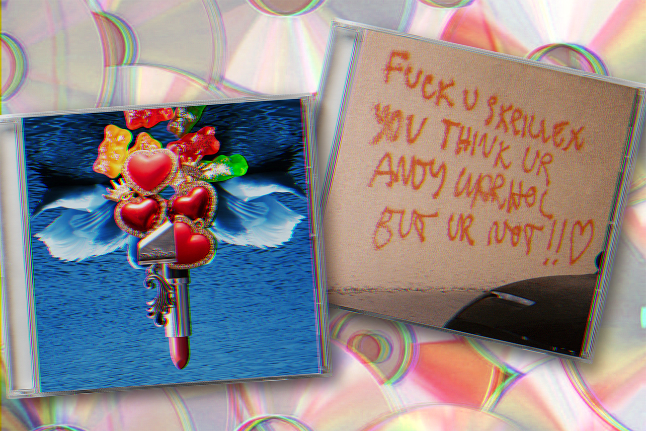 Sleigh Bells and Skrillex CDs