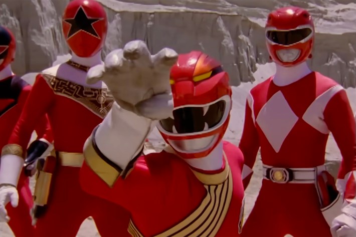 Power Rangers in Forever Red