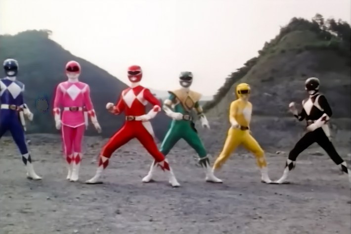 Power Rangers lineup
