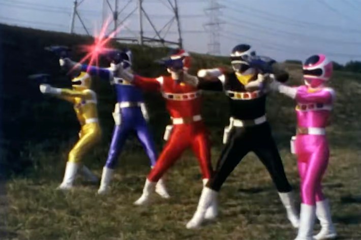 Power Rangers in Space