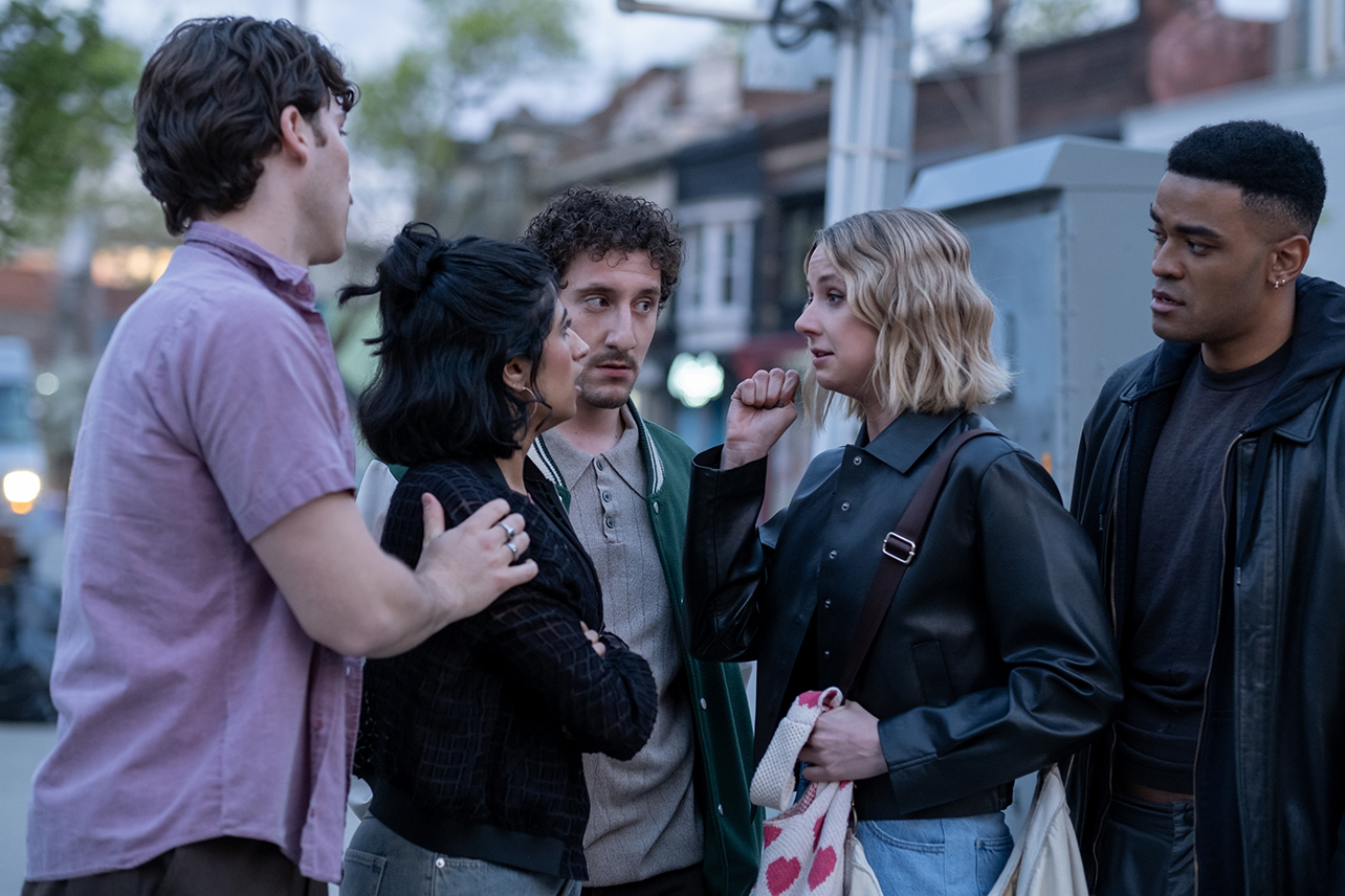 Jack Innanen as Paul Baker, Amita Rao as Issa, Malik Elassal as Samir, ucy Freyer as Billie, Owen Thiele as Anton