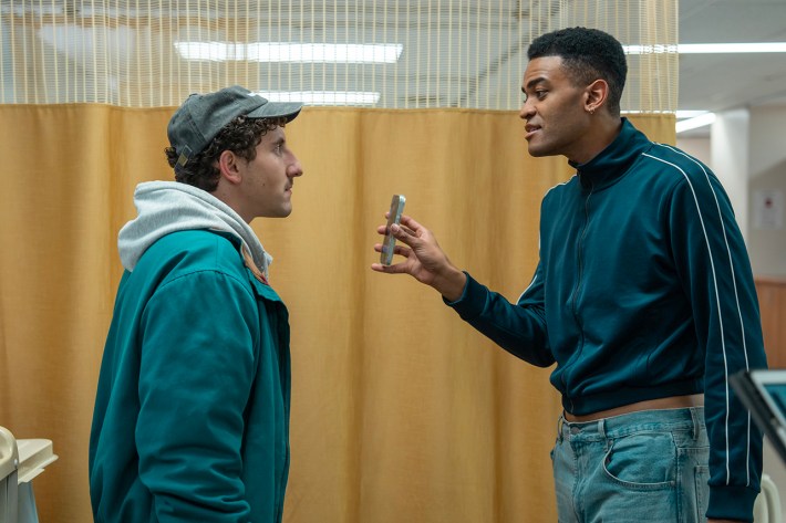 Malik Elassal as Samir, Owen Thiele as Anton