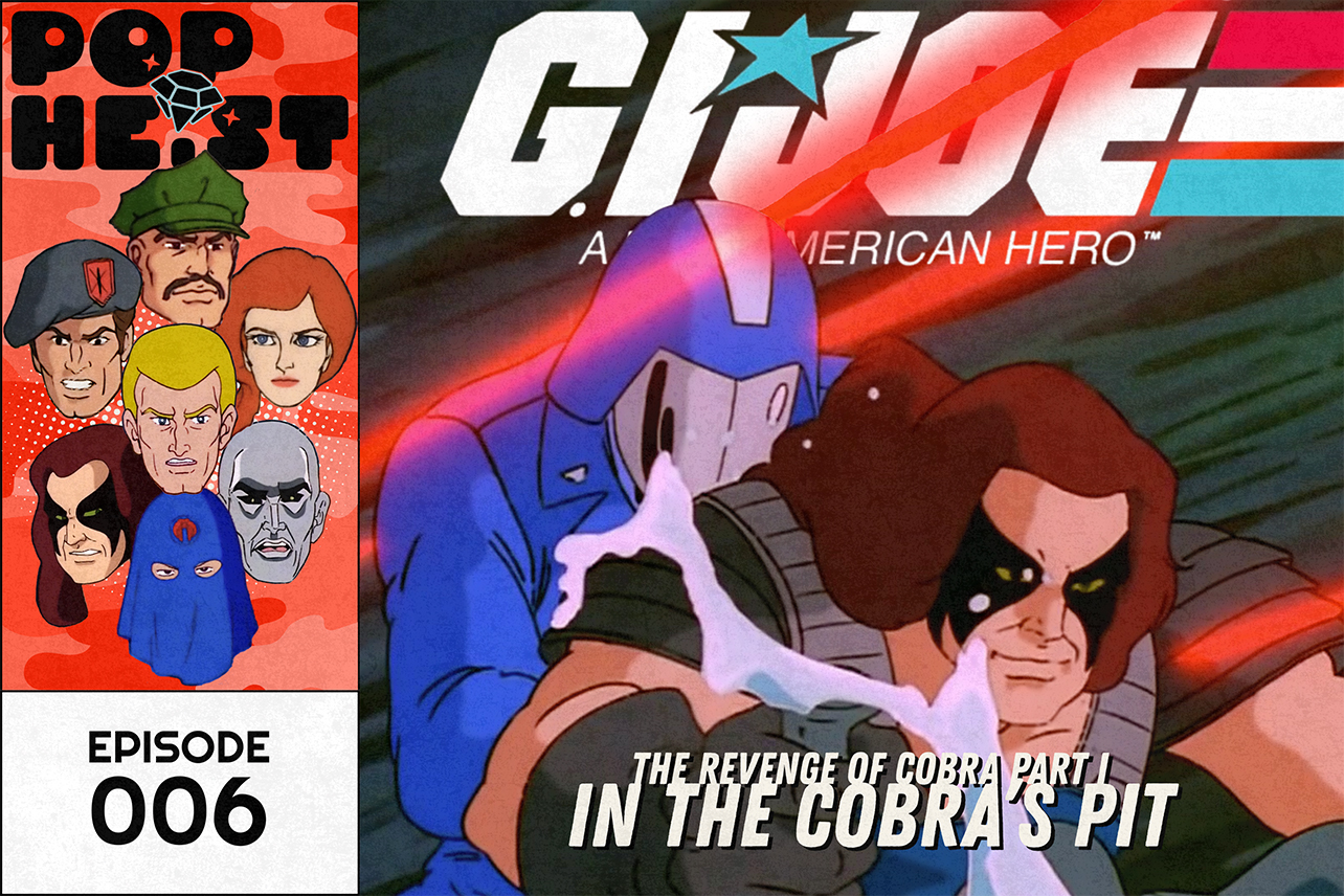 GI Joe - Cobra Commander and Zartan on Swamp Skier