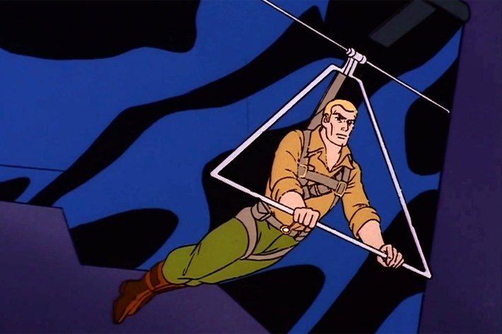 Duke in Viper Glider