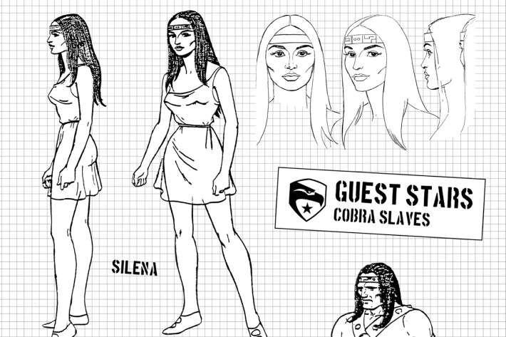 Silena's character design
