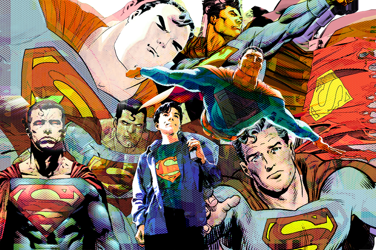 Superman collage