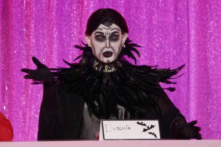 Cynthia as Dracula