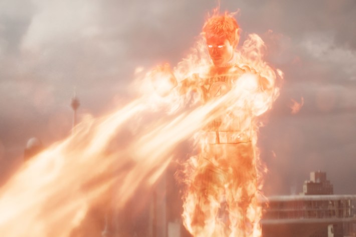 Joseph Quinn as Johnny Storm/Human Torch in 20th Century Studios/Marvel Studios' THE FANTASTIC FOUR: FIRST STEPS. Photo courtesy of Marvel Studios. © 2025 20th Century Studios / © and ™ 2025 MARVEL