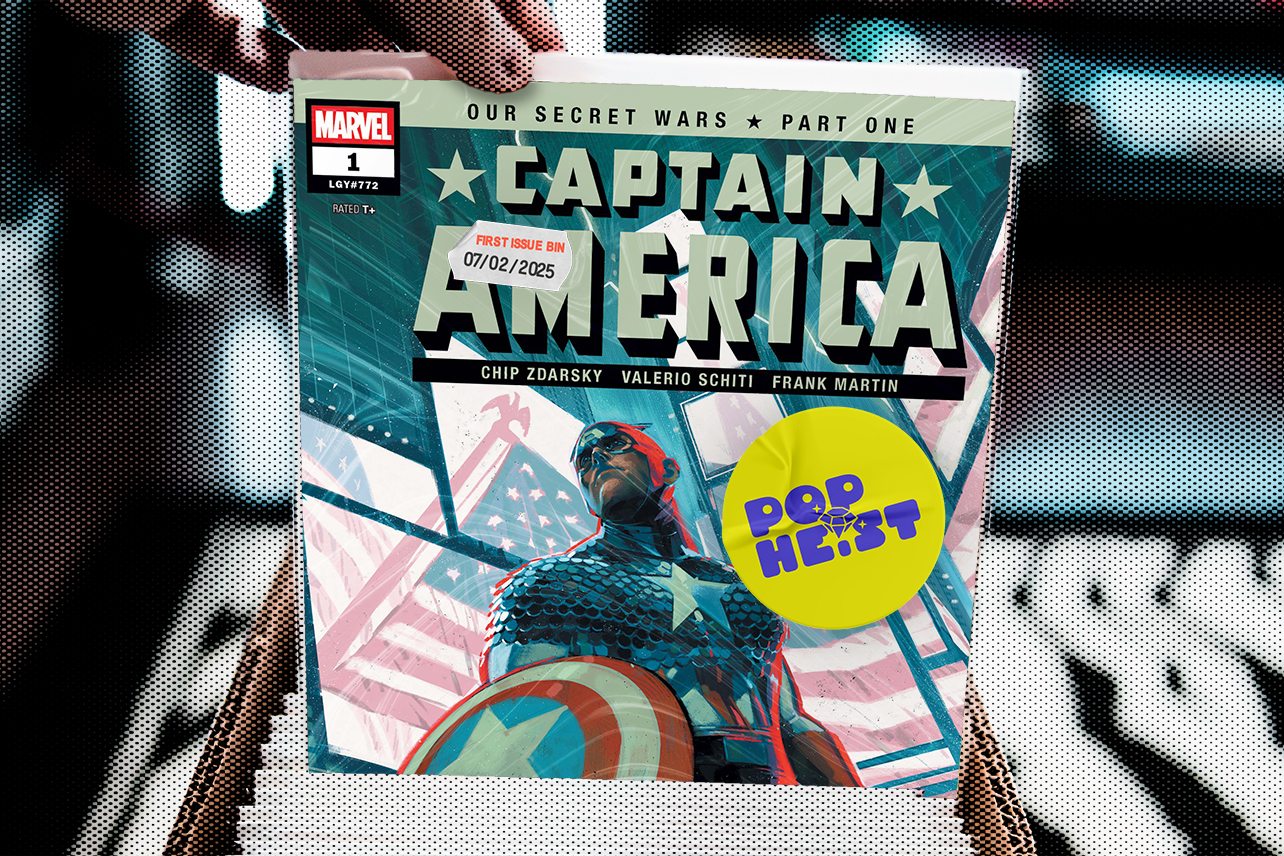 Captain America #1 in bin