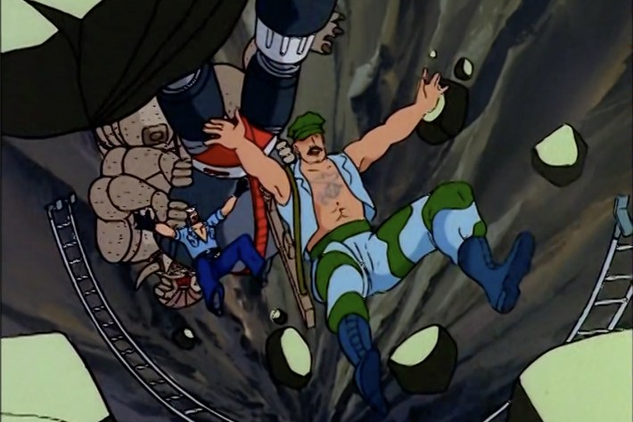 Shipwreck, Gung-Ho, and robots falling