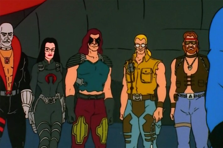 Cobra members divided by sleeves