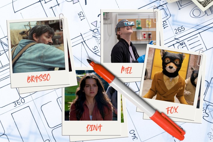 Brasso, Dina, Mel, Fox