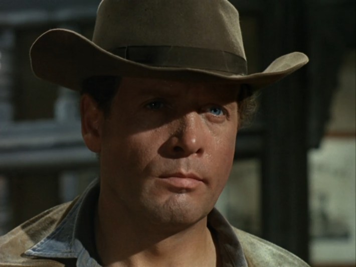 Six, dressed as a Hollywood Western hero