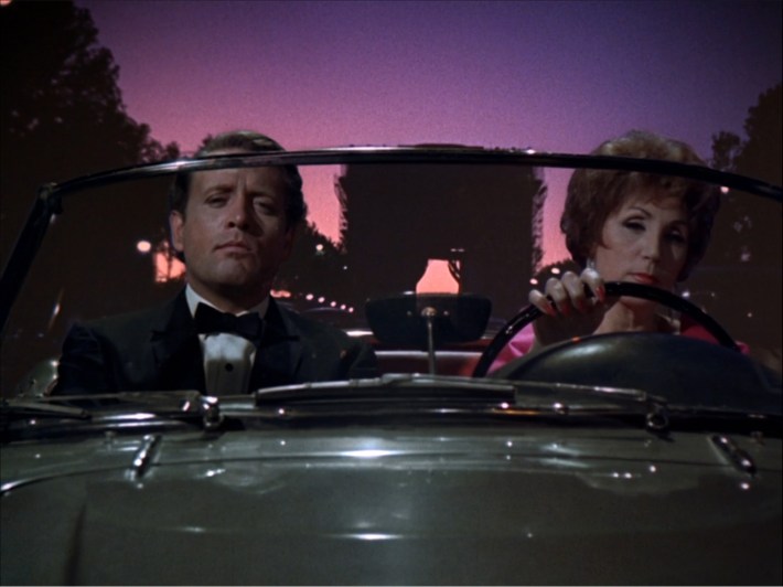 Six and C. in car