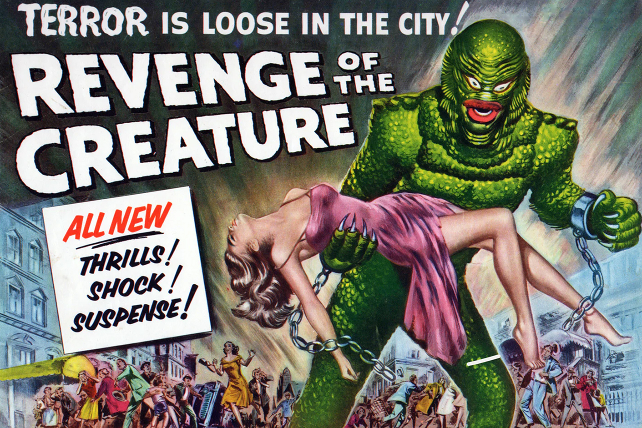 Revenge of the Creature lobby card