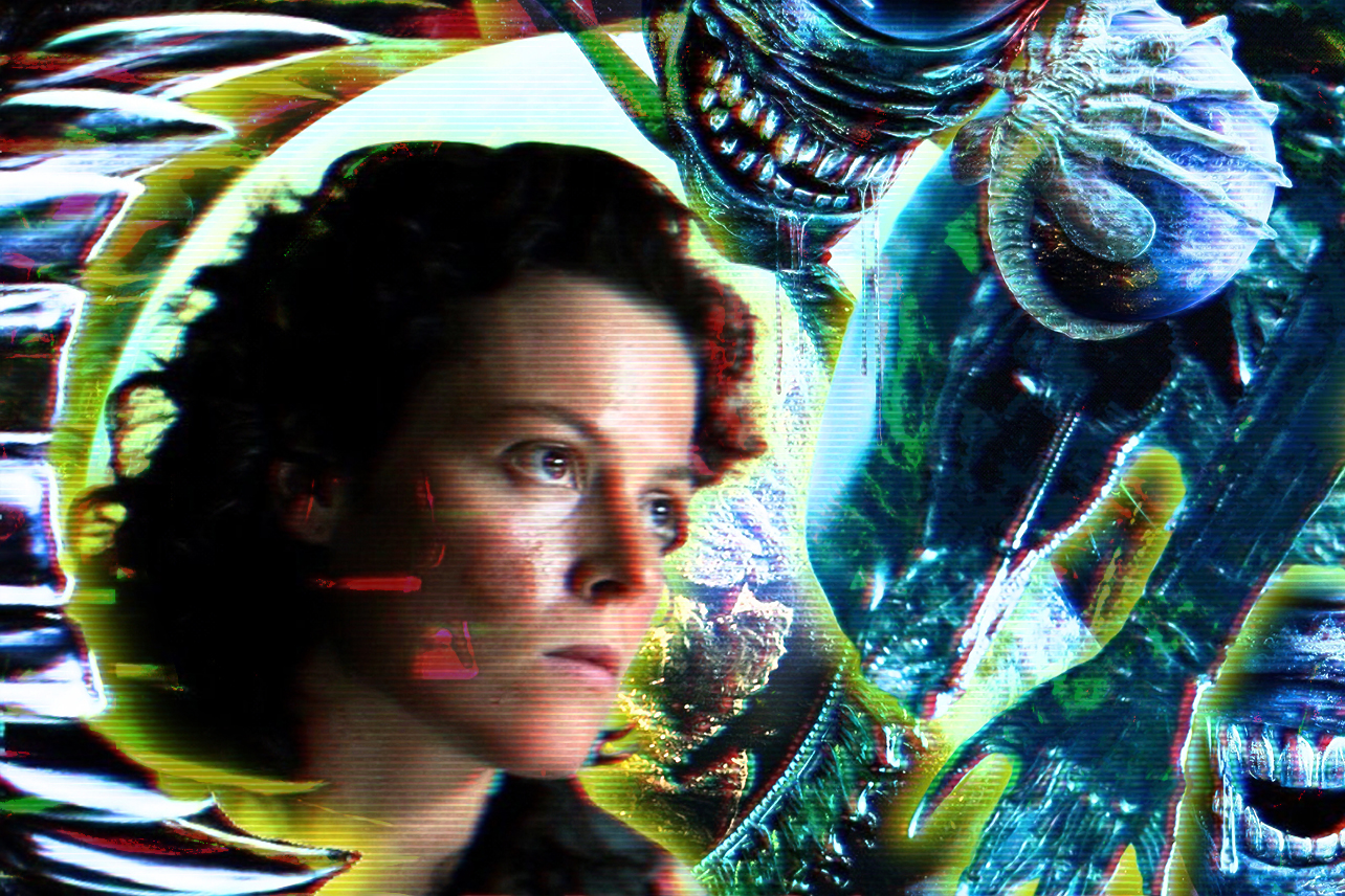 Collage of Ripley (79) and Xenomorphs