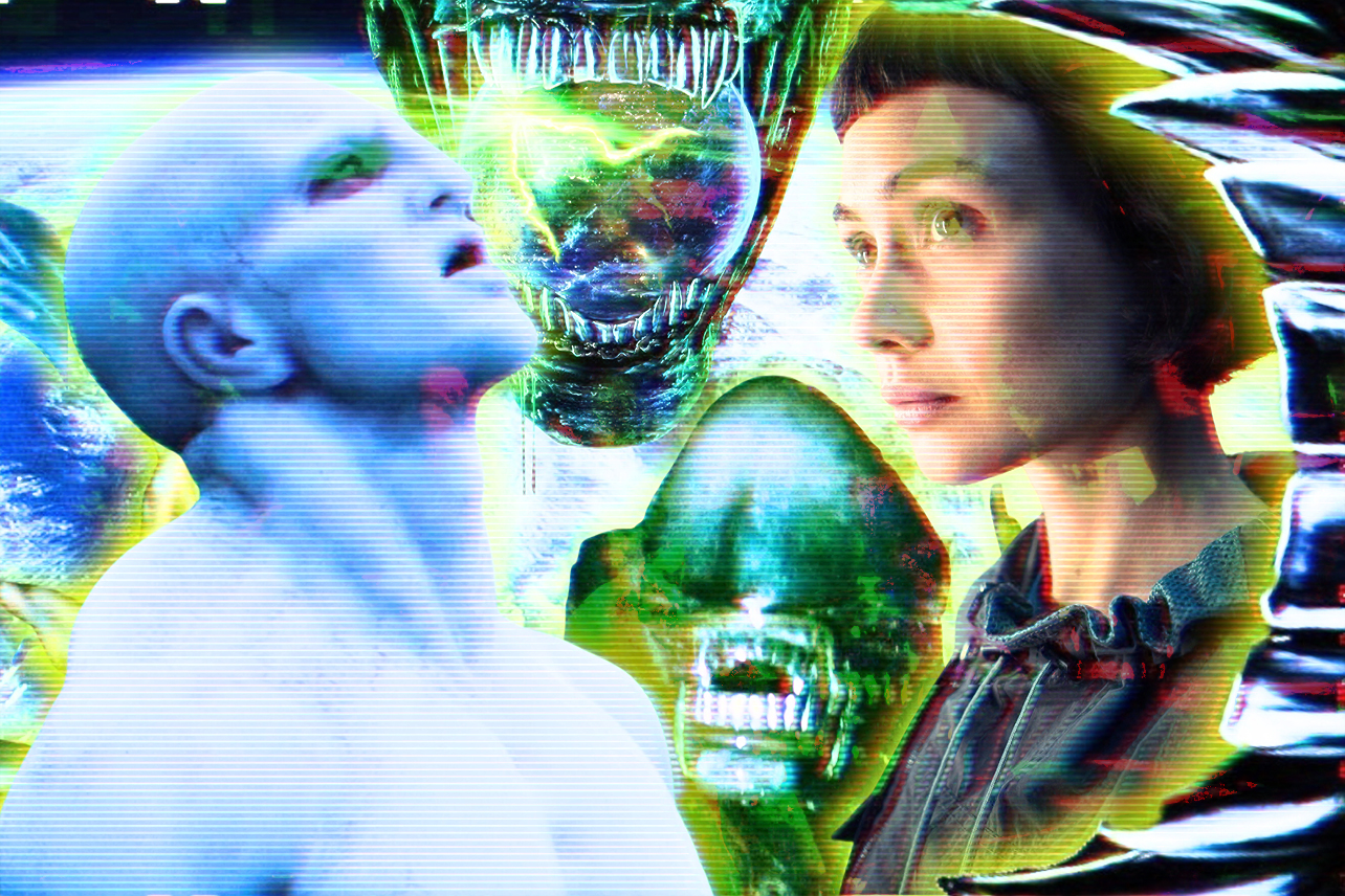 Collage of Engineer, Xenomorph, and Wendy