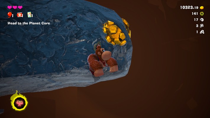 DK heading to planet core