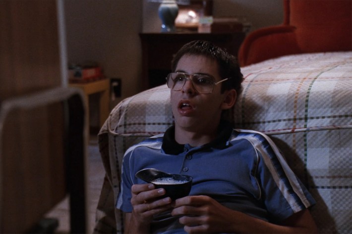 Bill, drunk watching Dallas
