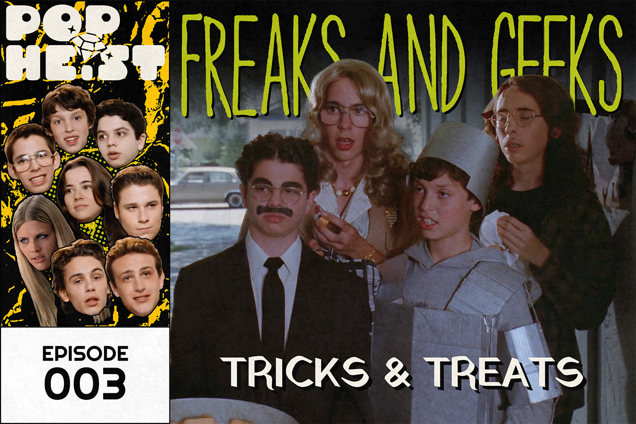 Sam, Neil, Bill, Harris in costume trick or treating