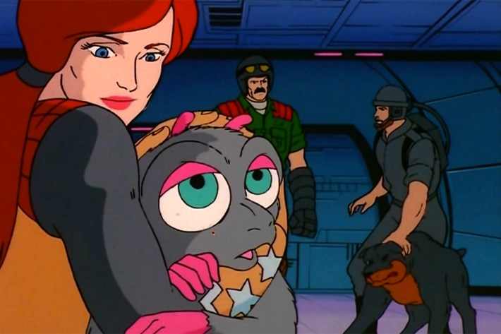 Scarlett hugging fatal fluffy