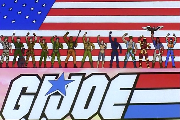 GI Joe opening credits lineup