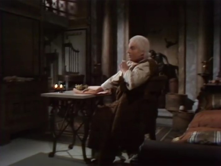 Claudius at desk