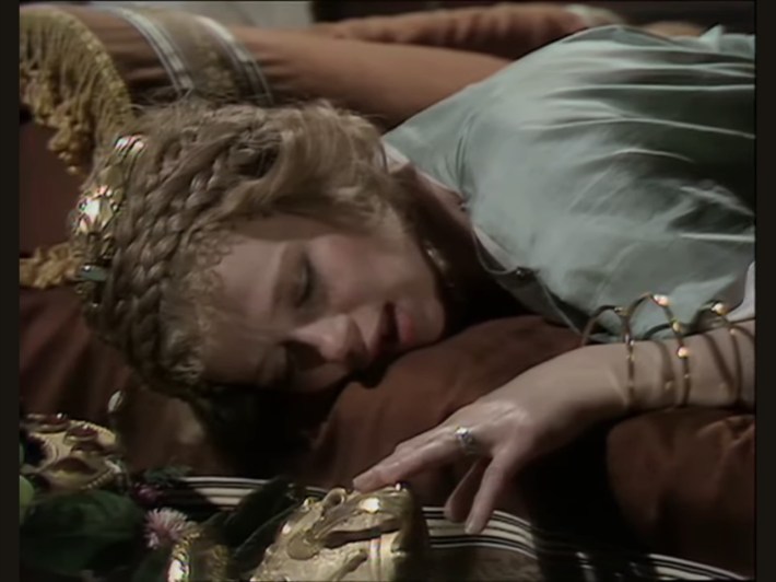 Julia sleeping